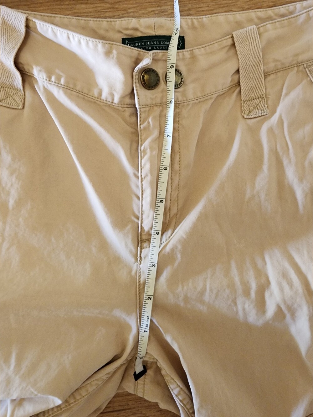 Vintage Ralph Lauren Safari Cargo Paratrooper Pants Size 6 Baggy Utility Cropped - Picture 11 of 13